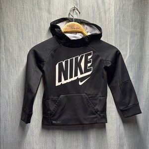 Nike Black Sweatshirt hoodie kids size 4